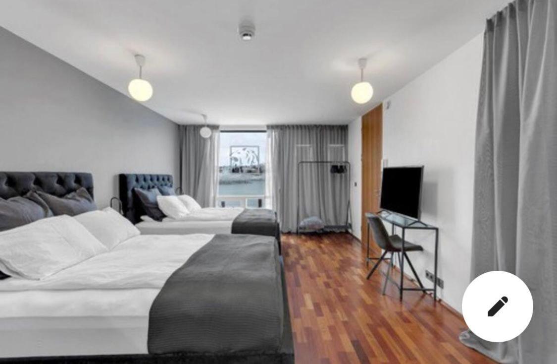 Studio Apartment With Ocean View Reykjavík Zewnętrze zdjęcie